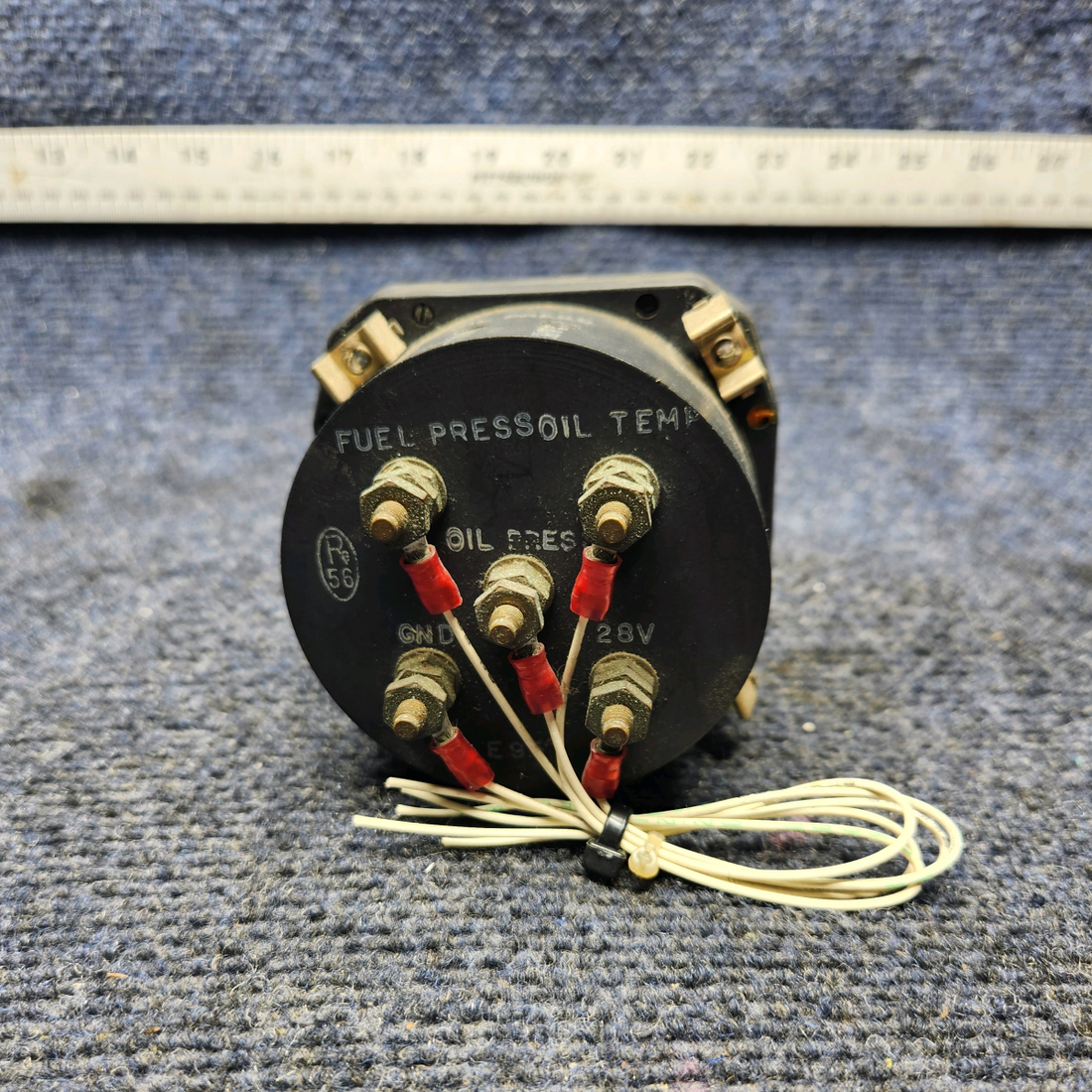 Used aircraft parts for sale, PS50160-7 Rochester PIPER PA28-161 Warrior III OIL PRESSURE TEMP FUEL PRESS 28 VOLTS
