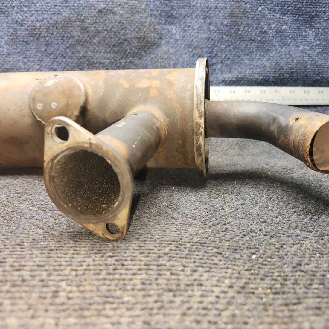 Used aircraft parts for sale, 0450400-3 cessna 150G Muffler Assembly - LH