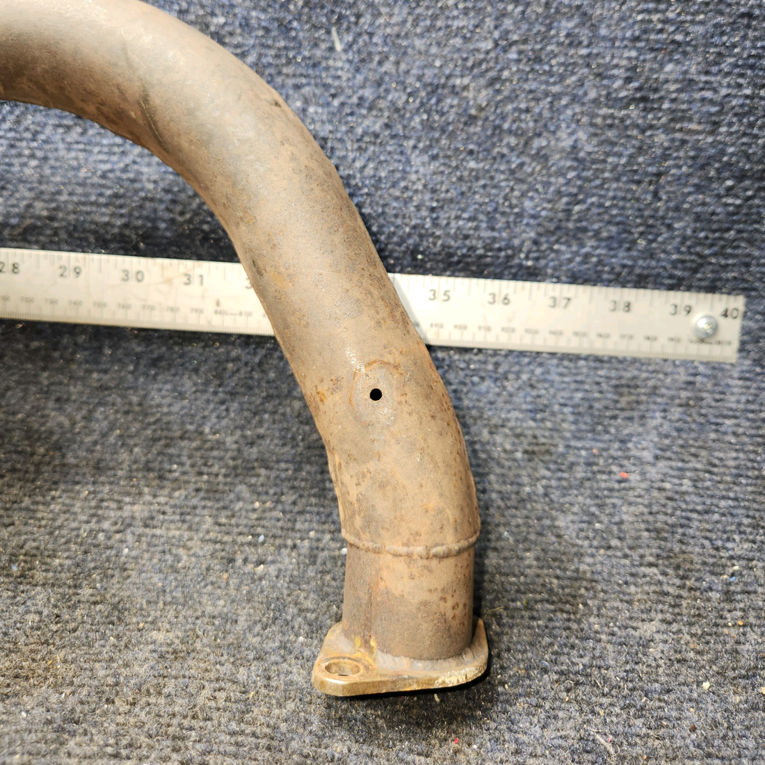 Used aircraft parts for sale, 35-950118 Beechcraft 35-33 Exhaust Stack with EGT Boss – LH