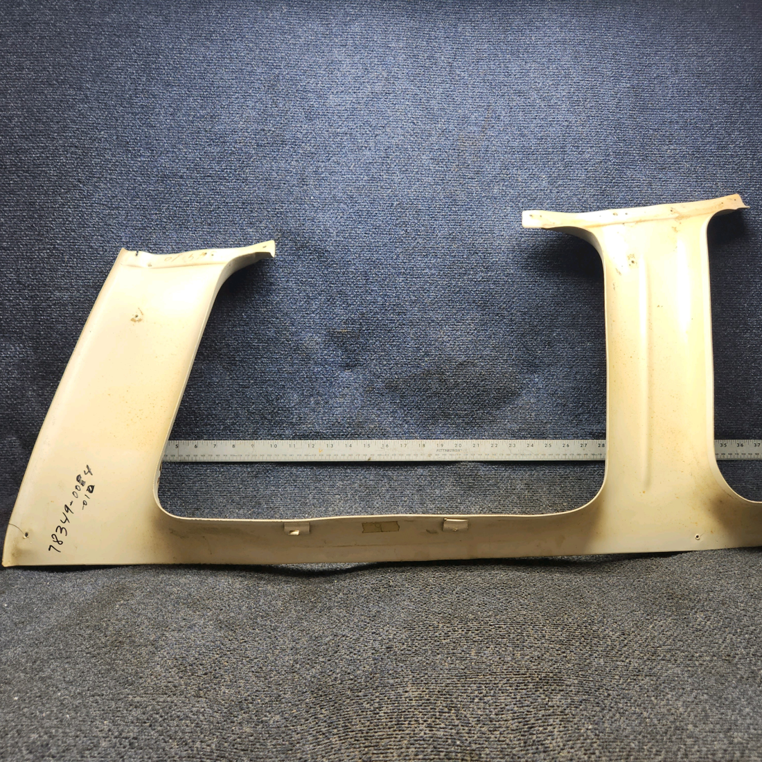 Used aircraft parts for sale, 78349-004 Piper PA32RT-300 Cover - Middle Left Window Trim Cover