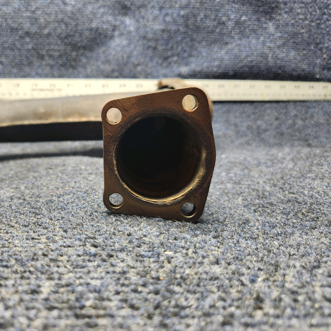 Used aircraft parts for sale, 35-95011 Beechcraft F33A EXHAUST STACK ASSEMBLY LH W/ PROBE HOLES