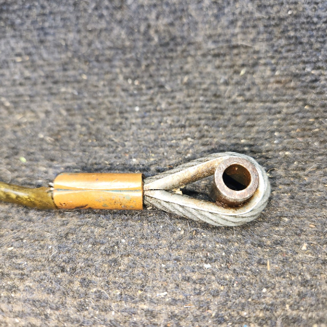 Used aircraft parts for sale, 96908-000 piper PA-28-181 Rear Seat Belt Attachment Cable