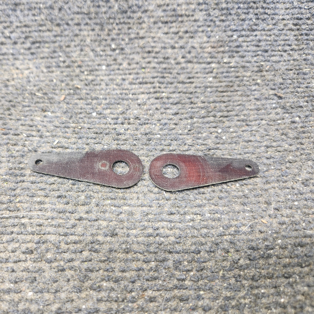 Used aircraft parts for sale, 67218-000 piper PA-28-181 Quadrant Friction Plate (0.031 Thick)