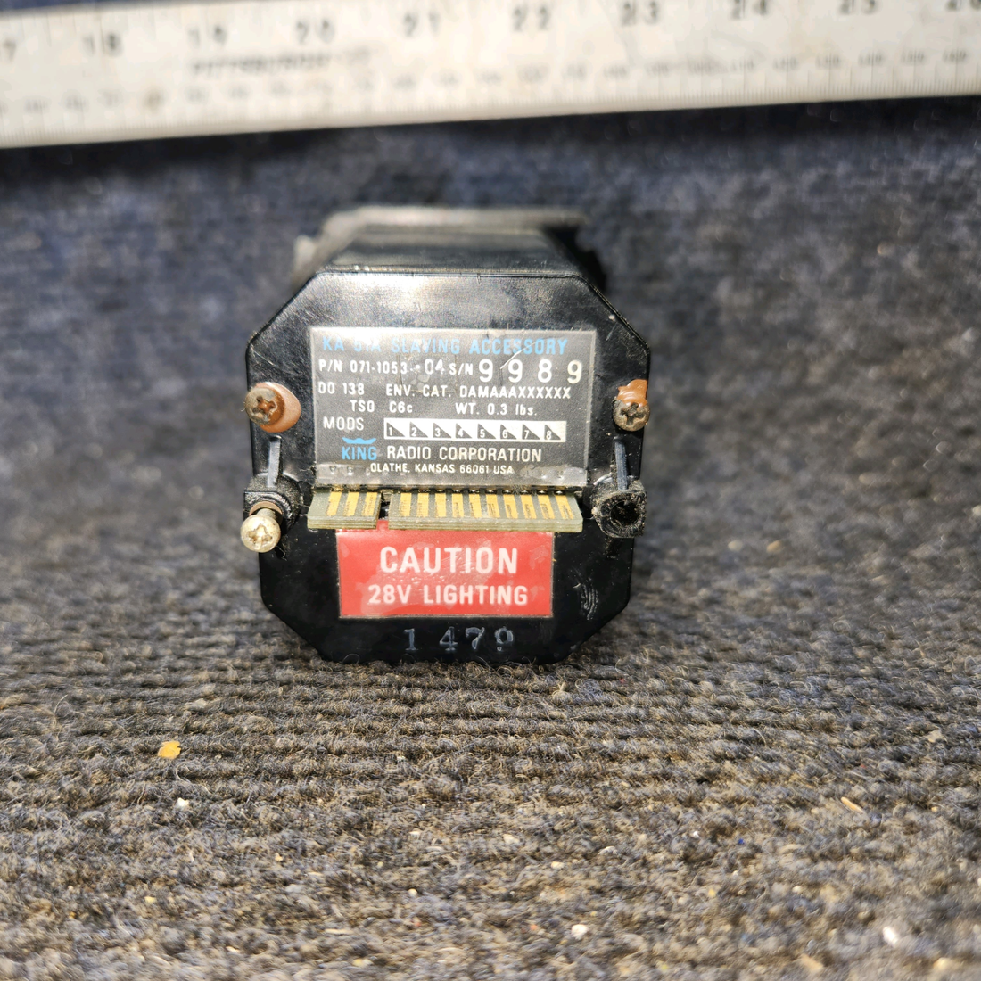 Used aircraft parts for sale, 071-1053-04 King KA-51A Cessna T210M Slaving Accessory