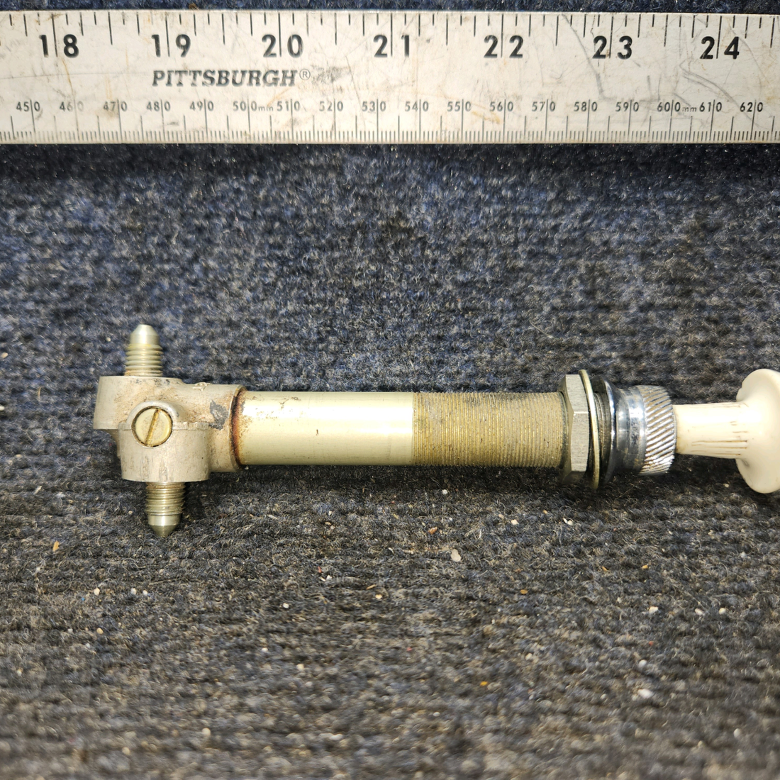 Used aircraft parts for sale, K-2403-4 Kohler Cessna 182G Fuel Primer Assembly