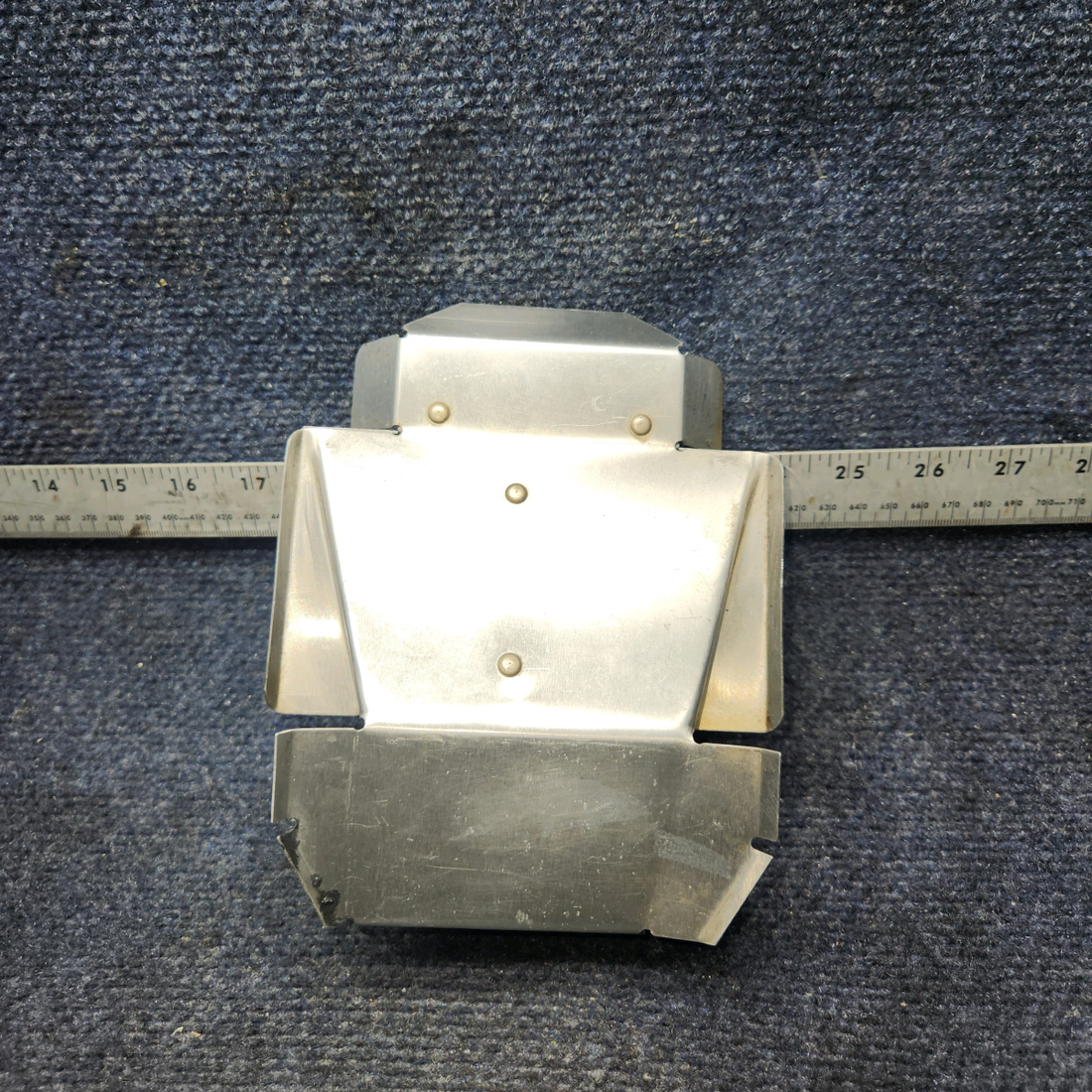 Used aircraft parts for sale, 72152 / 71611 / 71610 Lycoming O-540 PIPER PA-24-250 Intercylinder Baffele with retainer  & Hook