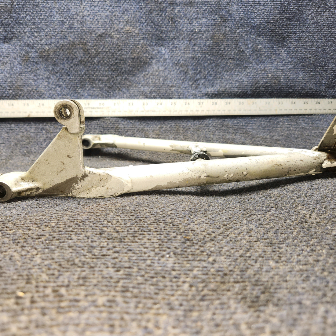 Used aircraft parts for sale, 35-825072 Beechcraft 35-33 Nose Gear V Brace Assembly