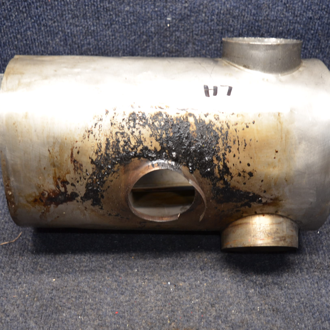 Used aircraft parts for sale, 0550176-37 Continental  [part_model] Cessna C175 SHROUD ASSY EXHAUST - LH