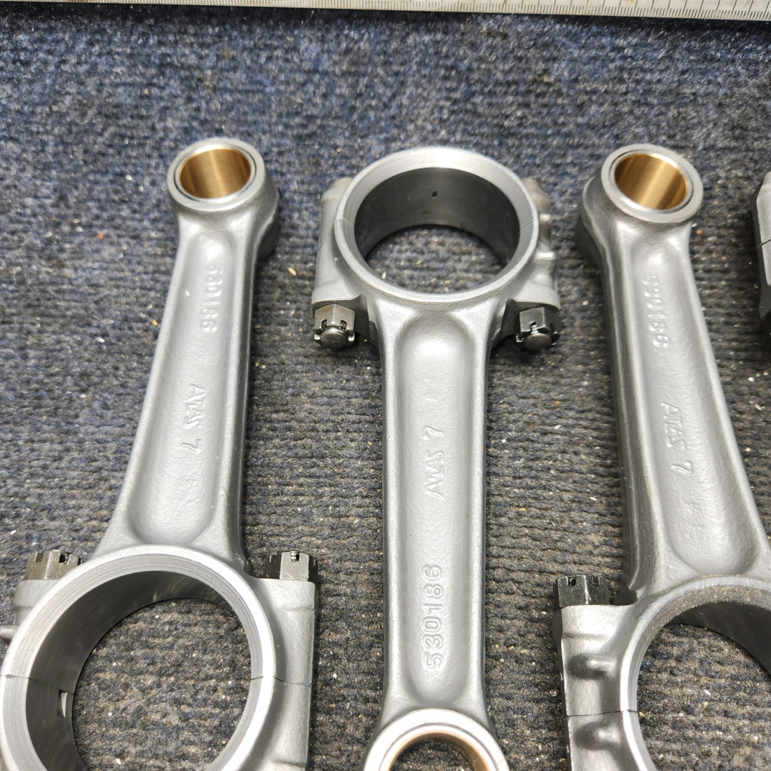 Used aircraft parts for sale, 530186 Continental O-300D Cessna 172F Connecting Rods