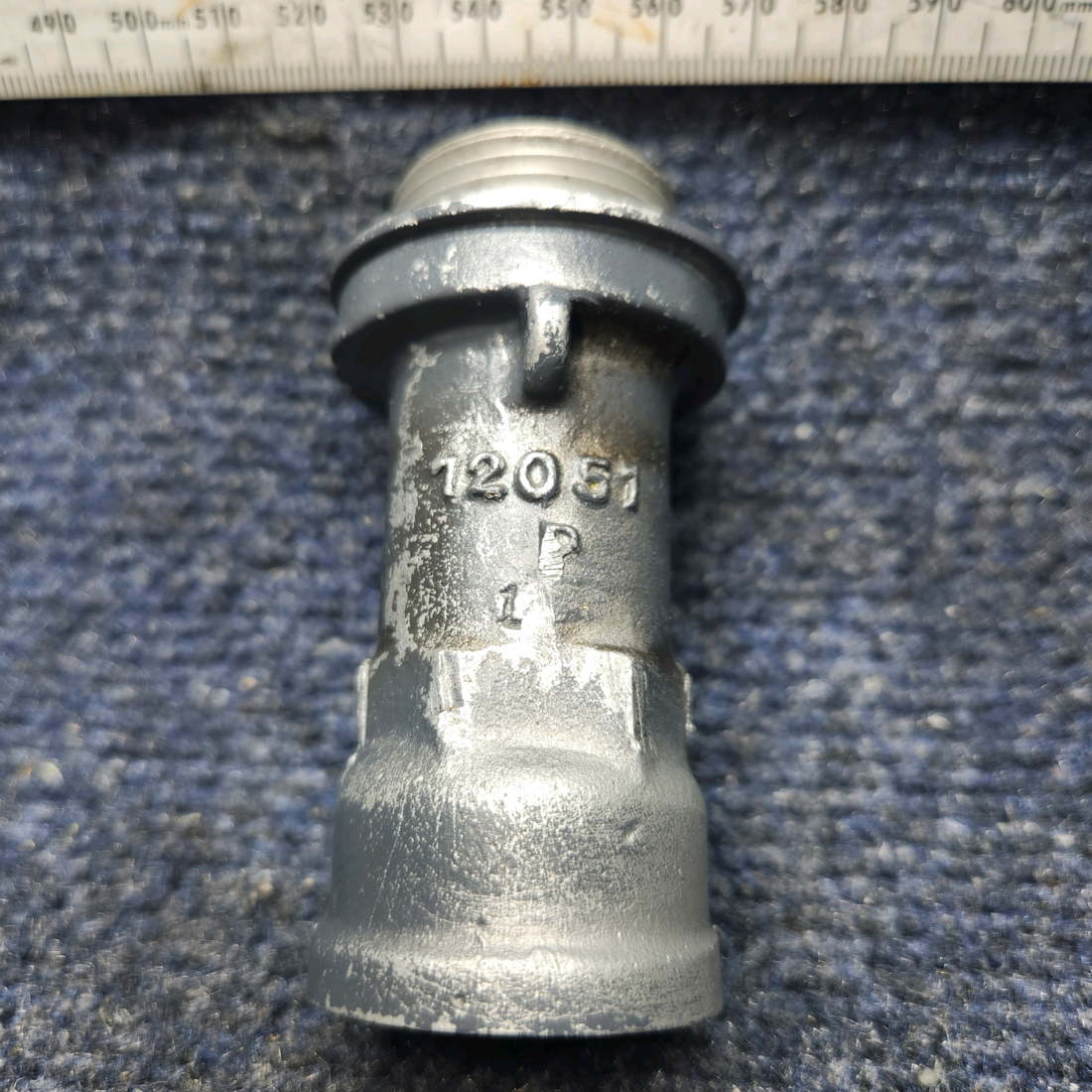 Used aircraft parts for sale, 75737 Lycoming O-540 PIPER PA-24-250 EXTENSION Oil filler short 2-11/16"