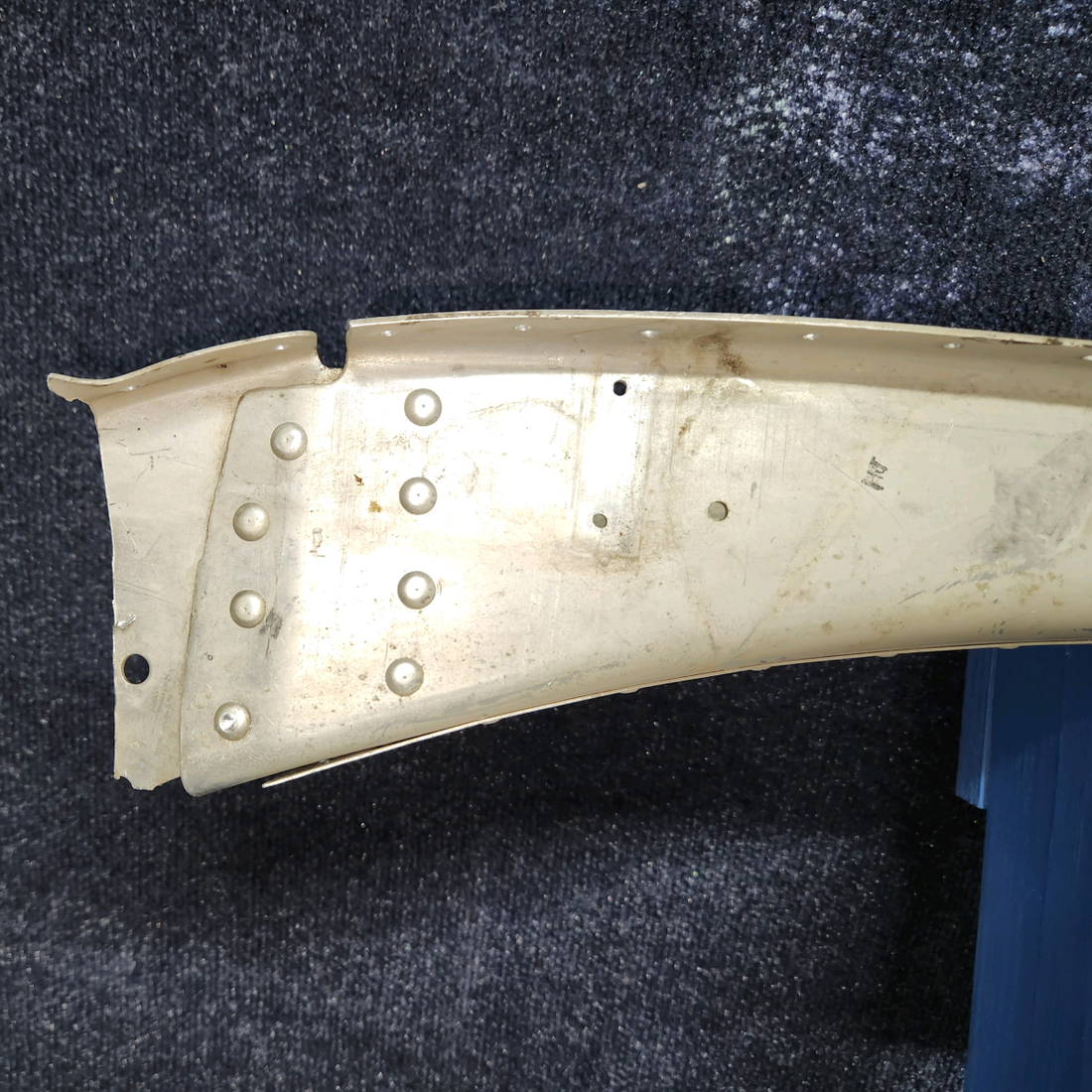 Used aircraft parts for sale, 0513007-6 Cessna 172E Front Doorpost Bulkhead Assembly RH