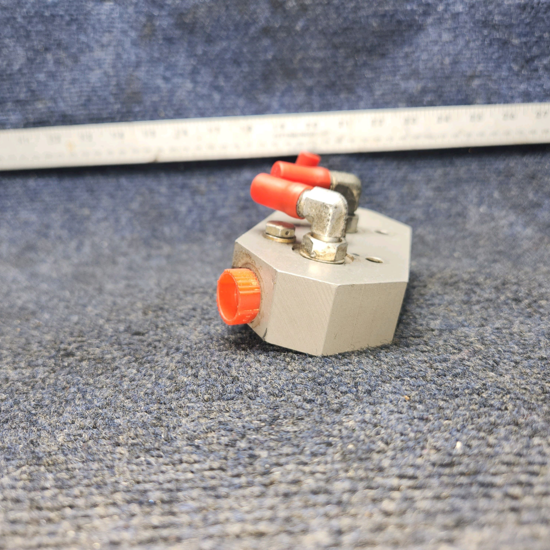 Used aircraft parts for sale, 169-580011-67 Beechcraft A24R Manifold Hydraulic Pump