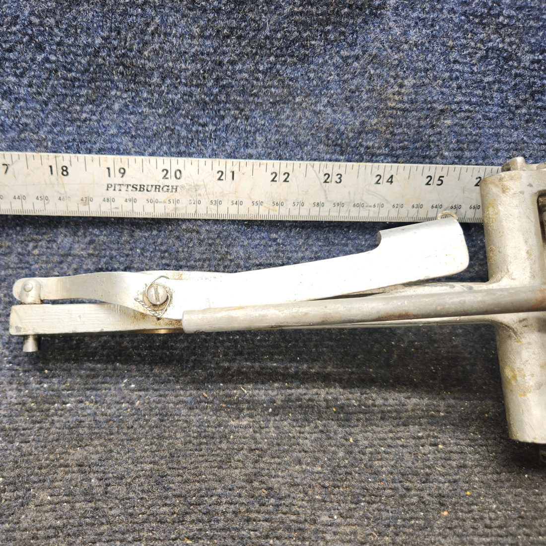 Used aircraft parts for sale, 35-524011 Beechcraft F35 Rudder Pedal And Pedal Arm