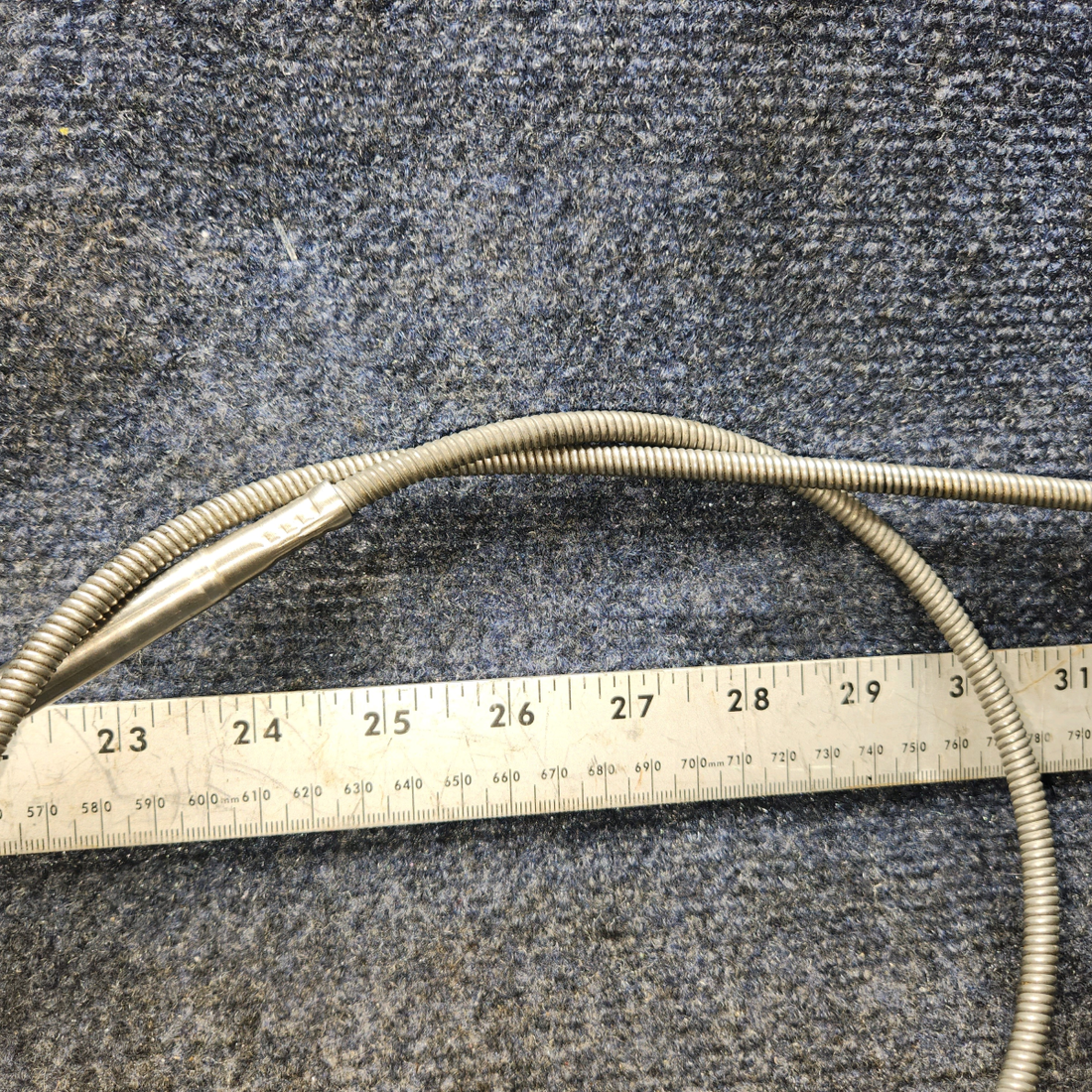 Used aircraft parts for sale, MC600-72 PIPER PA28-140 Universal Solid-Wire Vernier Mixture Control – 42"