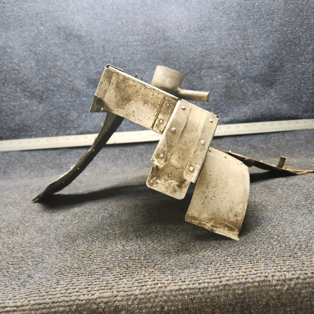 Used aircraft parts for sale, 63617-015 PIPER PA28-140 Rear Engine Baffle - LH