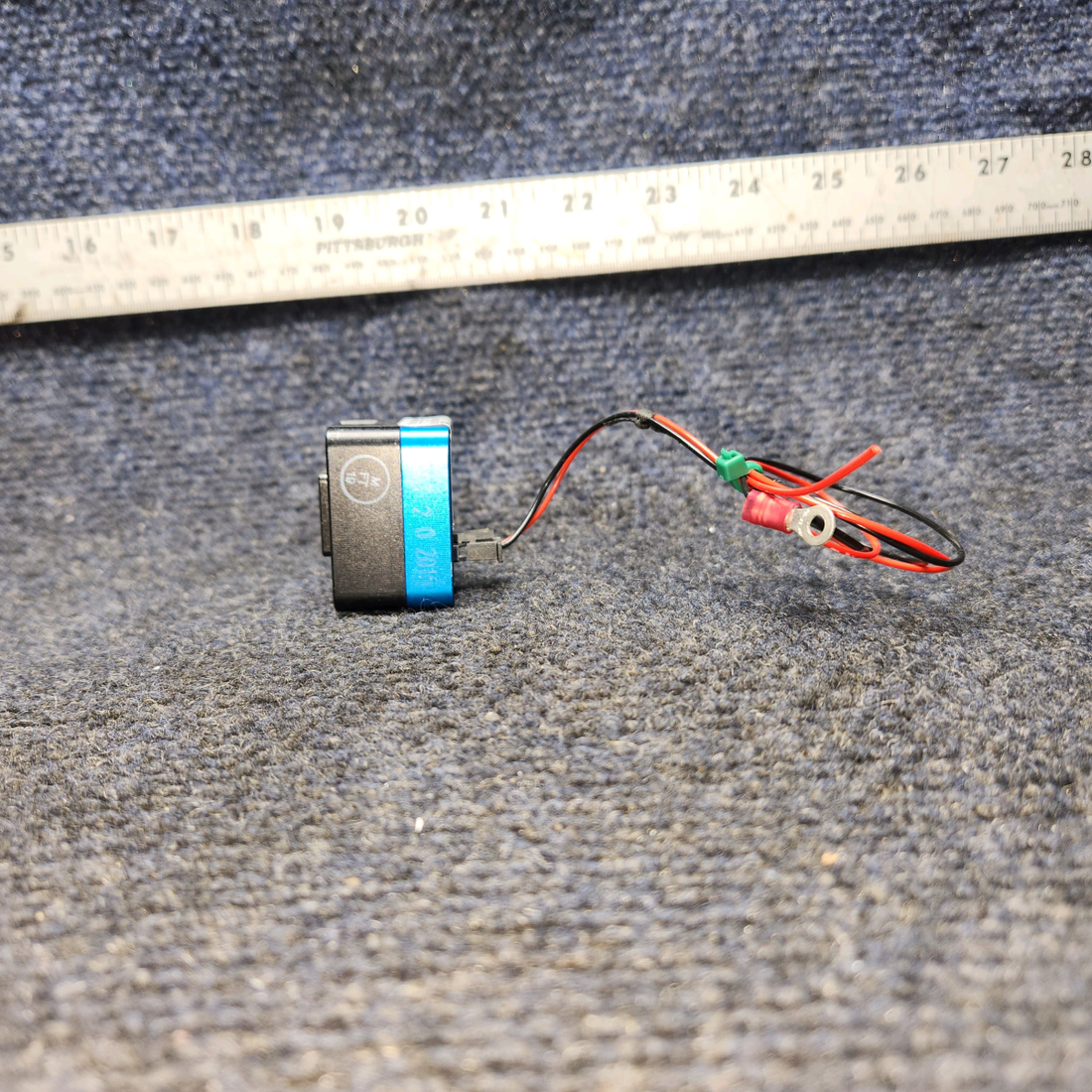 Used aircraft parts for sale, 6430102-3 Mid-Continent TA102 PIPER PA-24-250 Dual USB Charging Port w Mod (10-32V, 2.1A)