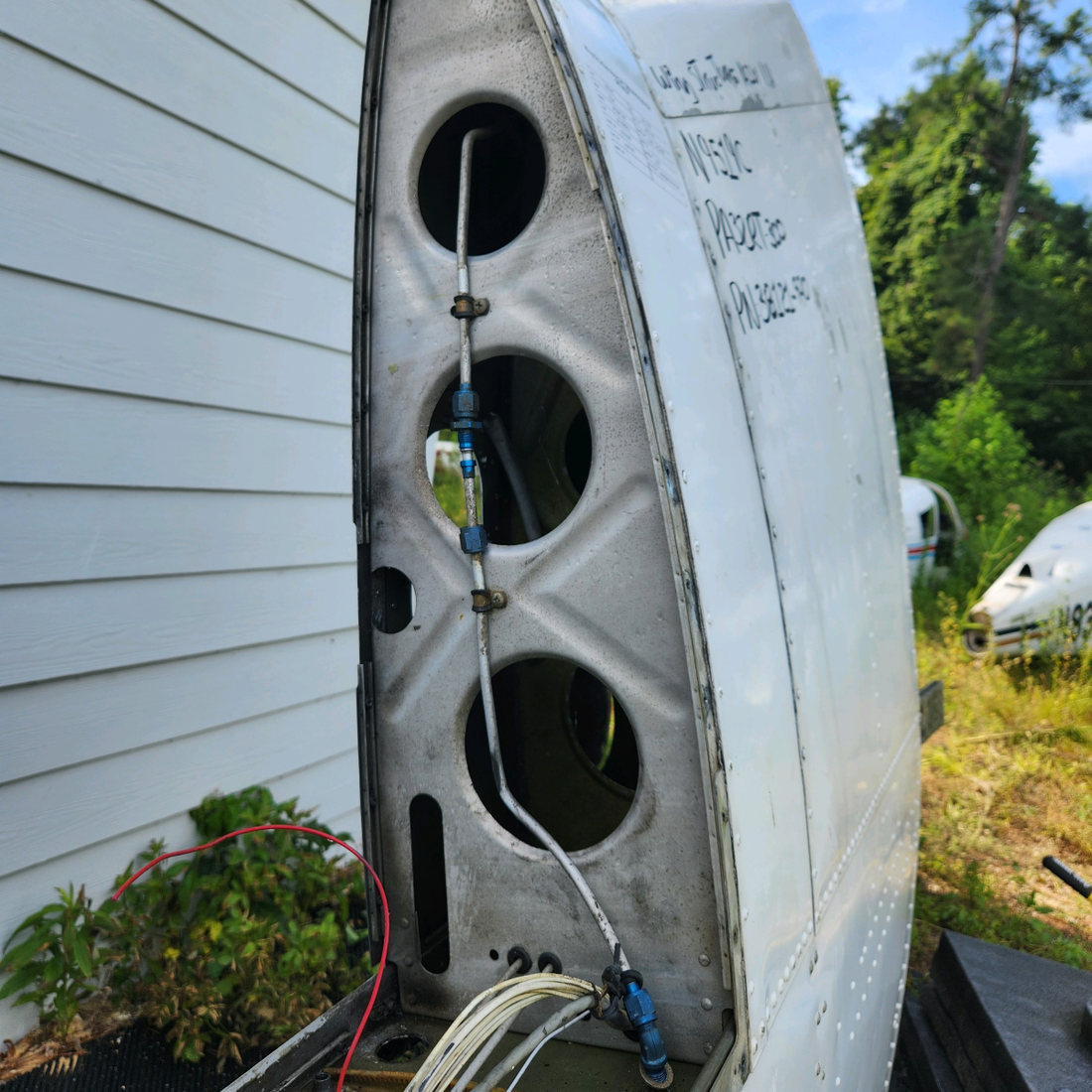 Used aircraft parts for sale, 38121-008 Piper PA32RT-300 WING STRUCTURE ASSY LH "SEE PHOTOS FOR DETAILS"