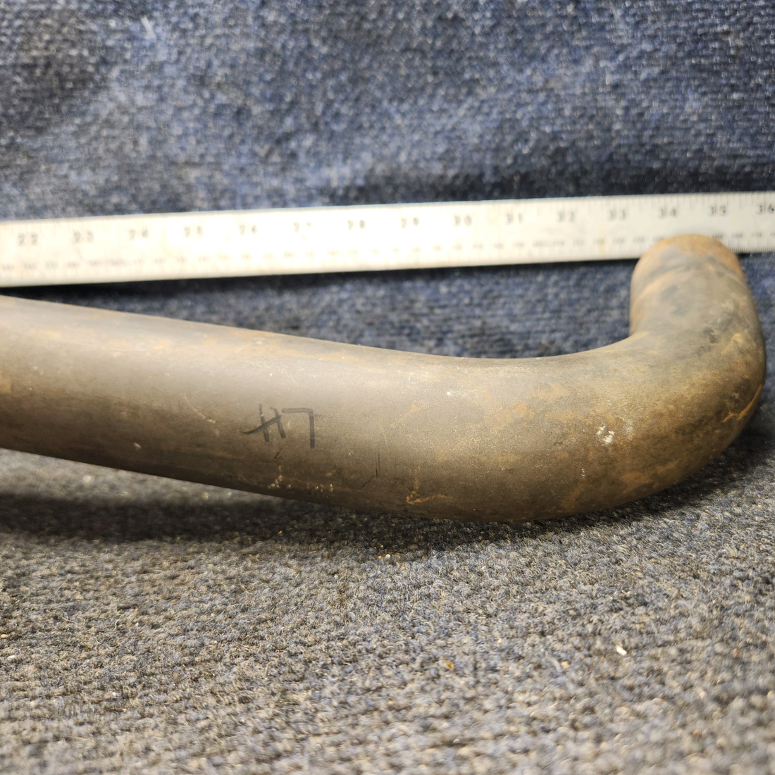 Used aircraft parts for sale, 38137-002 Lycoming IO-540-K1G5D Piper PA32RT-300 Exhaust Stack Assy LH Rear