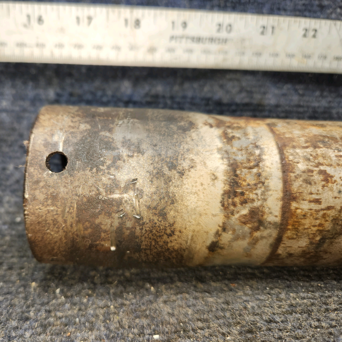 Used aircraft parts for sale, 0550176-54 Cessna 172F Tailpipe Assembly