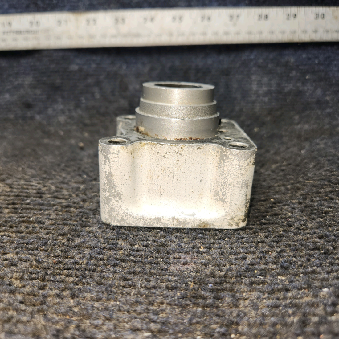 Used aircraft parts for sale, 61098 Lycoming Piper PA-28-140 Vacuum Pump Adapter