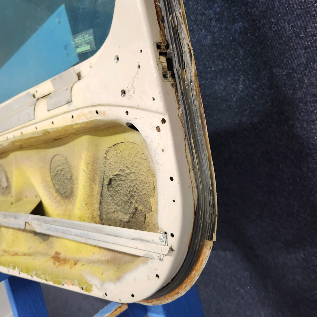 Used aircraft parts for sale, 35-400010 BEECHCRAFT F35 CABIN DOOR STRUCTURE (MINUS INTERNALS)
