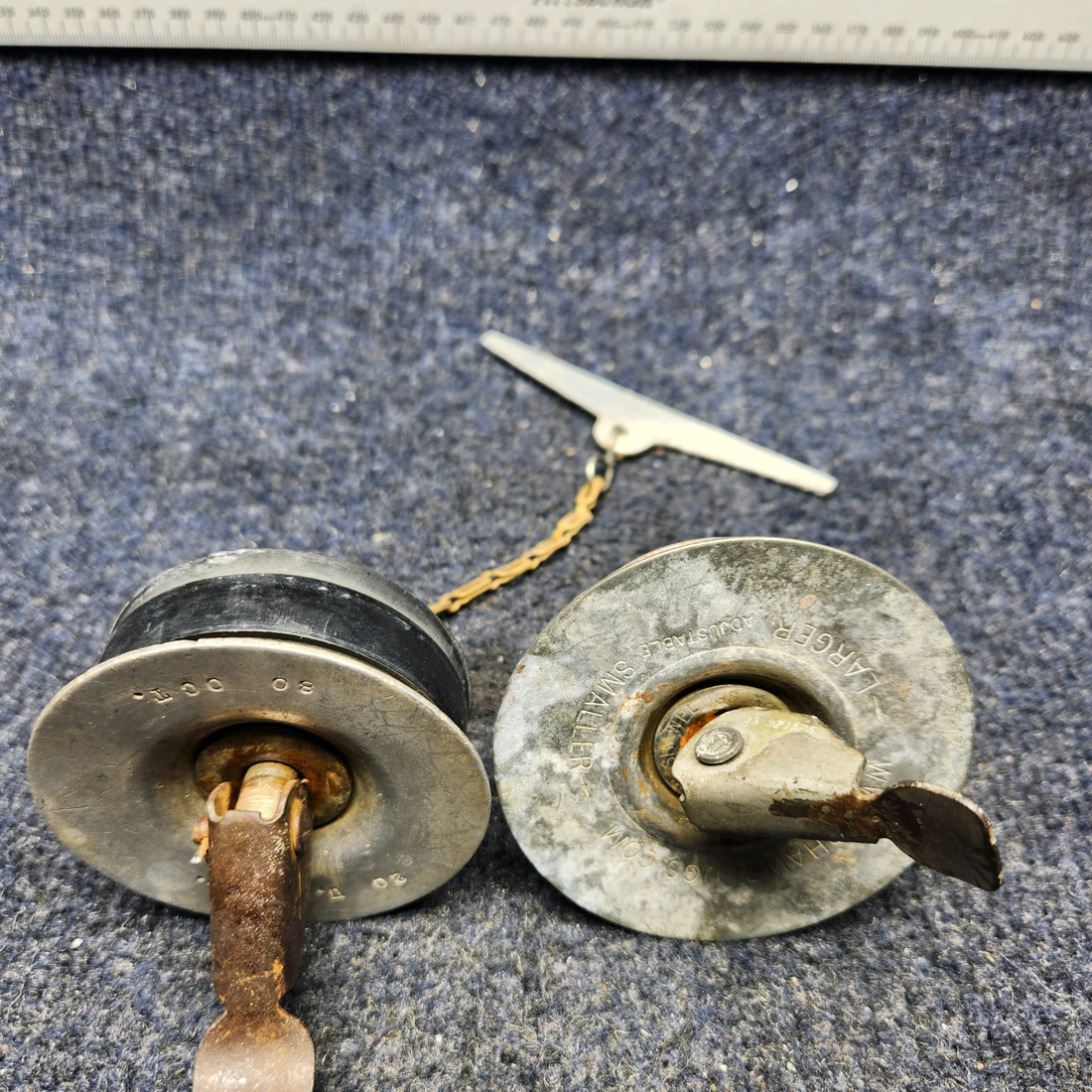 Used aircraft parts for sale, 55669 BEECHCRAFT F35 MOELLER FUEL CAP "PRICE PER EACH"