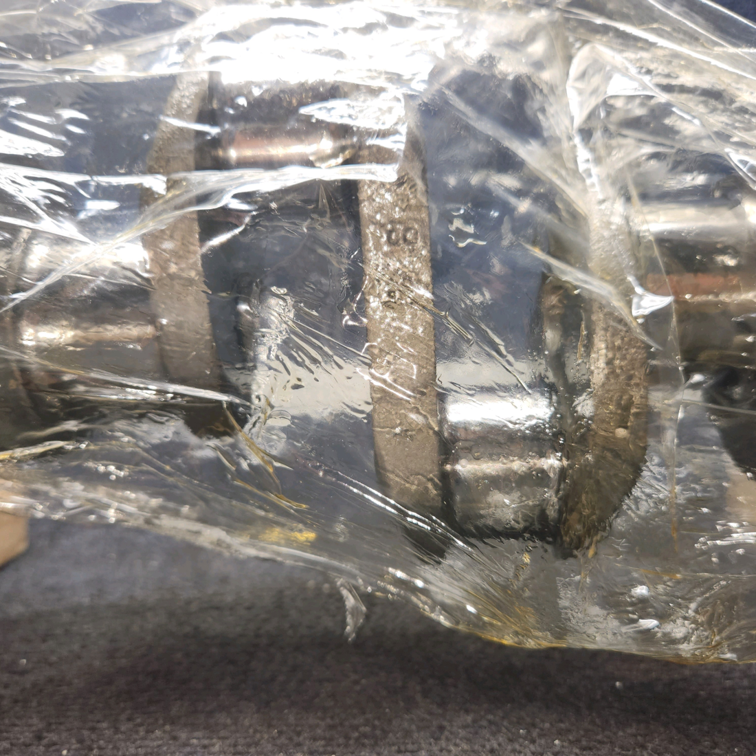 Used aircraft parts for sale, 653382, 580789 Continental O-300D Cessna 172F Crankshaft Assy With Counterweights