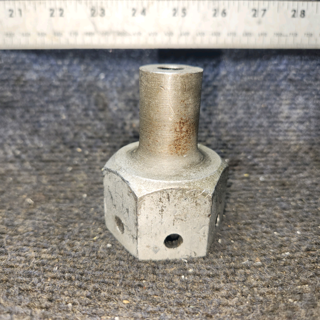 Used aircraft parts for sale, 0441130-2 cessna 150G Main Gear Axle Fairing Nut – 2.6235 in Length