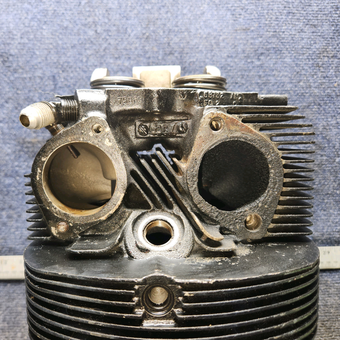 Used aircraft parts for sale, LW-12416 Lycoming Piper PA-28-140 Cylinder