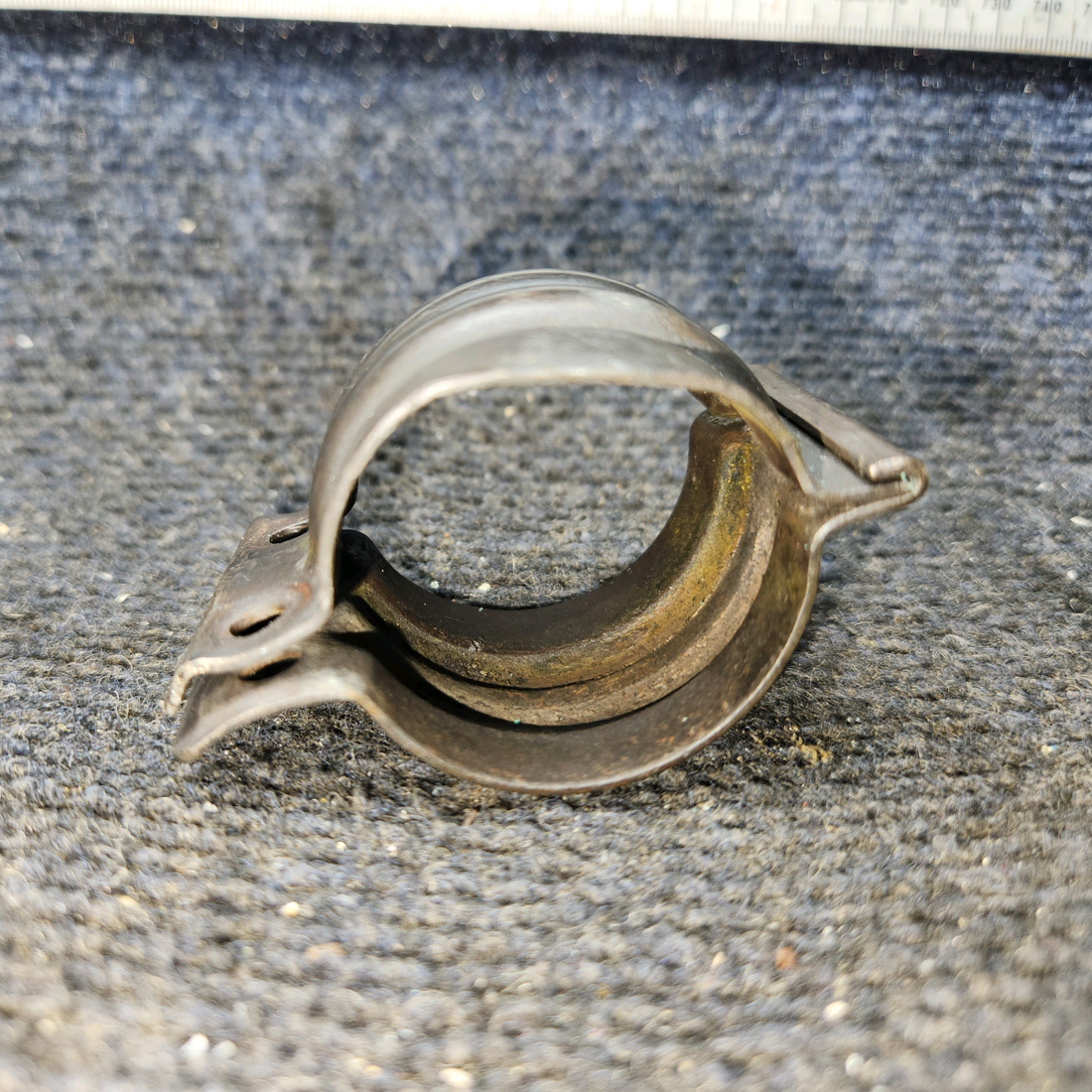 Used aircraft parts for sale, 0550176-50 Continental O-300-D Cessna 172 Exhaust Clamp Assy
