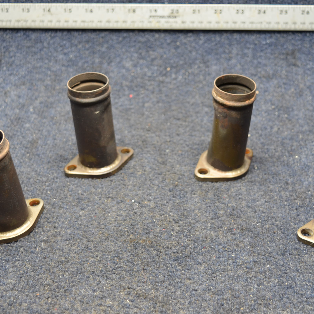 Used aircraft parts for sale, 0550176-14 Continental  [part_model] Cessna C175 EXHAUST RISER PRICE PER EACH