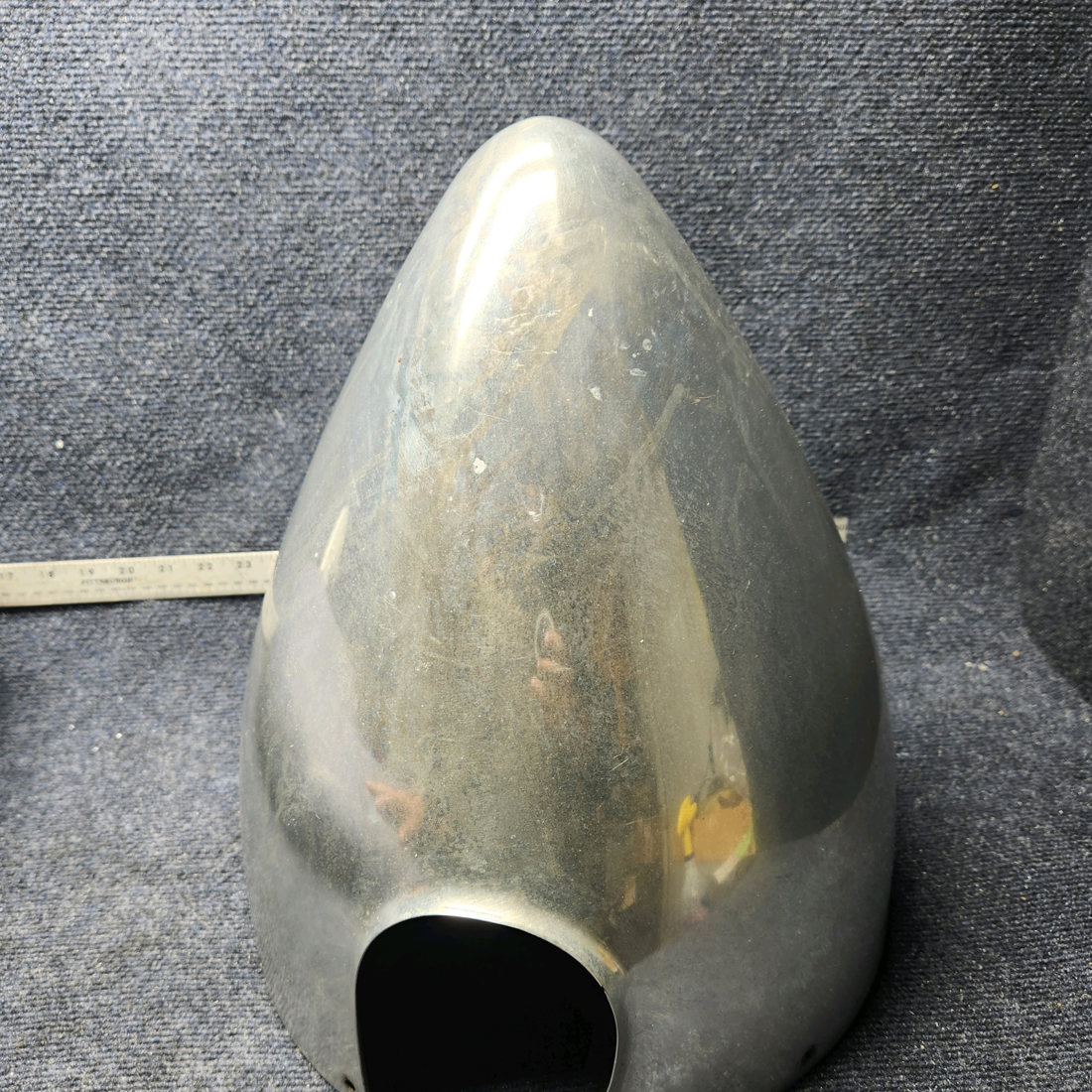 Used aircraft parts for sale, HC-A2V20-4A1 Hartzell BEECHCRAFT F35 HARTZELL TWO BLADE PROPELLER W/ ADAPTER KIT & LOGS (PROP STRUCK)