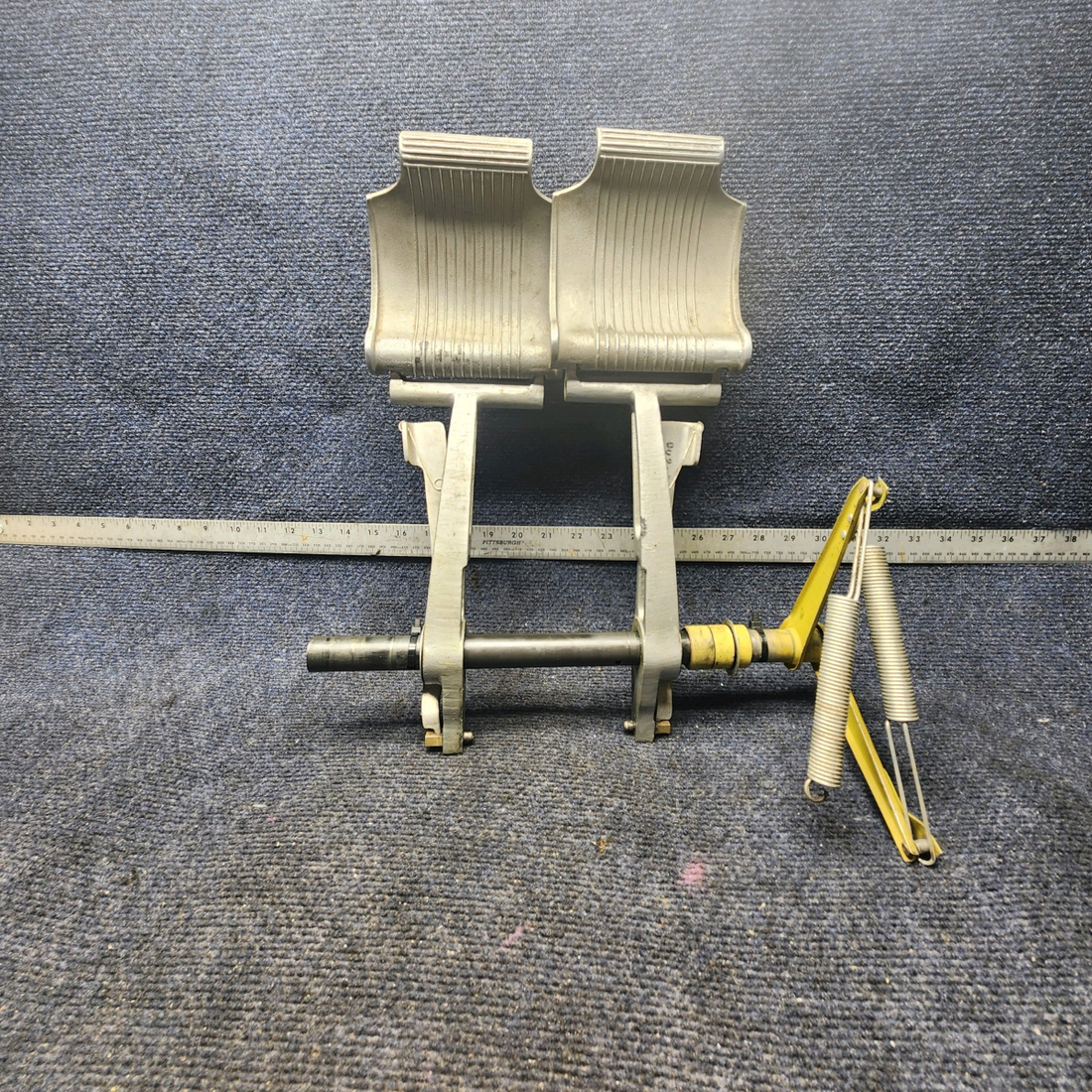 Used aircraft parts for sale, 002-524011-1 Beechcraft F33A PILOT RUDDER PEDAL ASSY