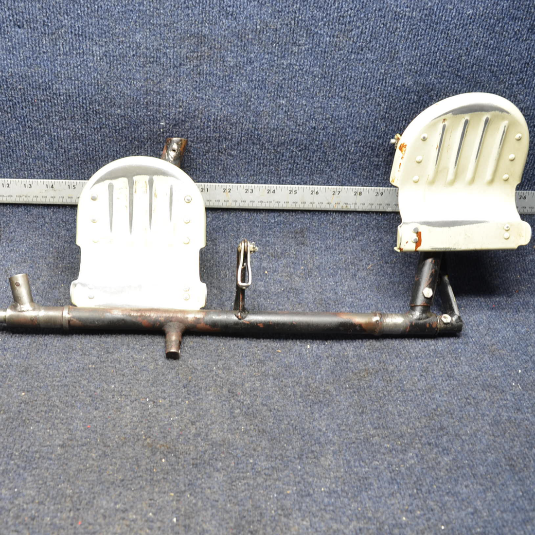 Used aircraft parts for sale, 310453 Cessna C175 EARLIER MODEL CESSNA RUDDER PEDAL ASSY