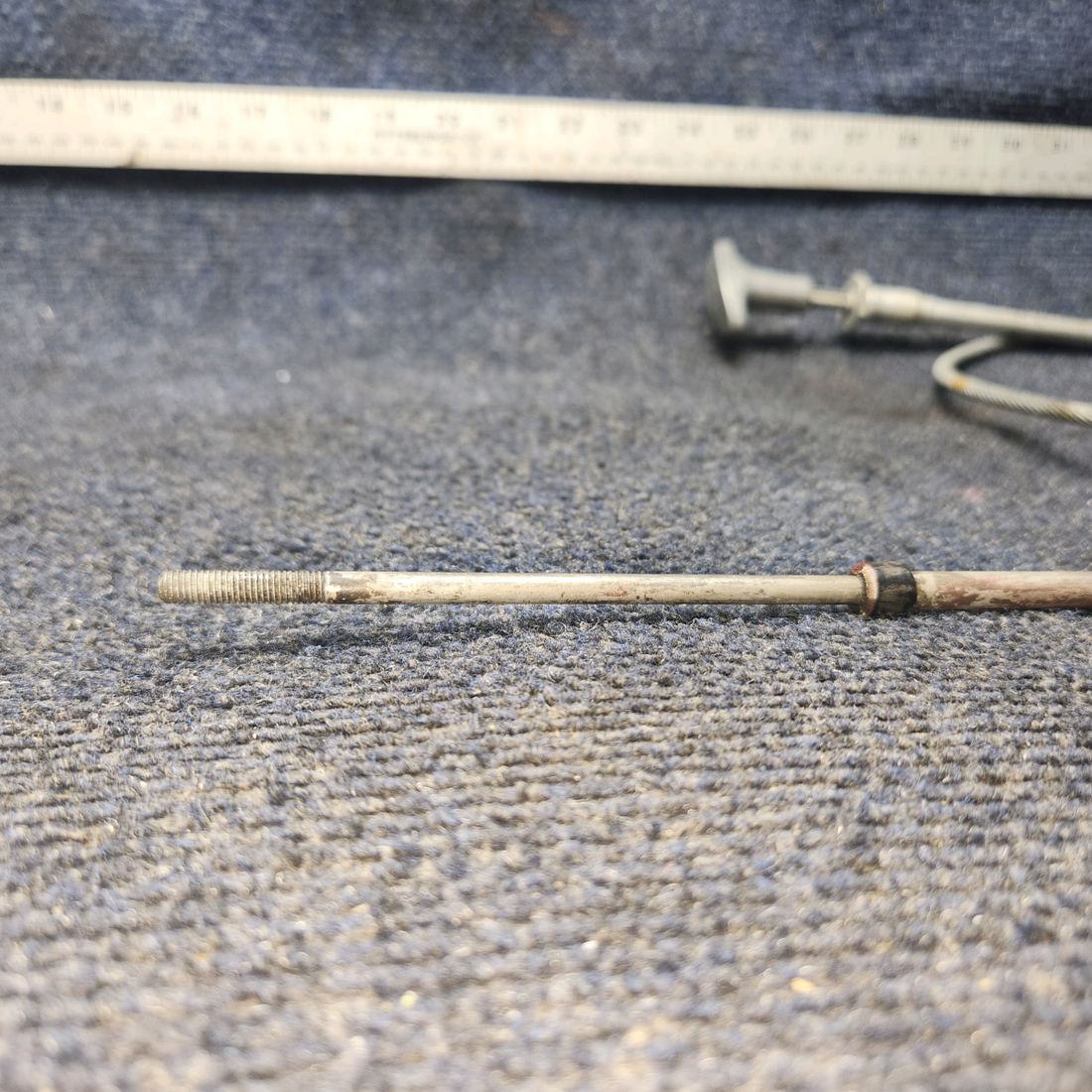 Used aircraft parts for sale, 95-940011-3 BEECHCRAFT 95-55B Control Cable Heather Assy 68"