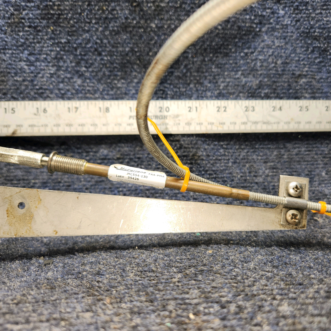 Used aircraft parts for sale, PS50146-13-10 PIPER PA28RT-201 Alternate Air Cable W/Control
