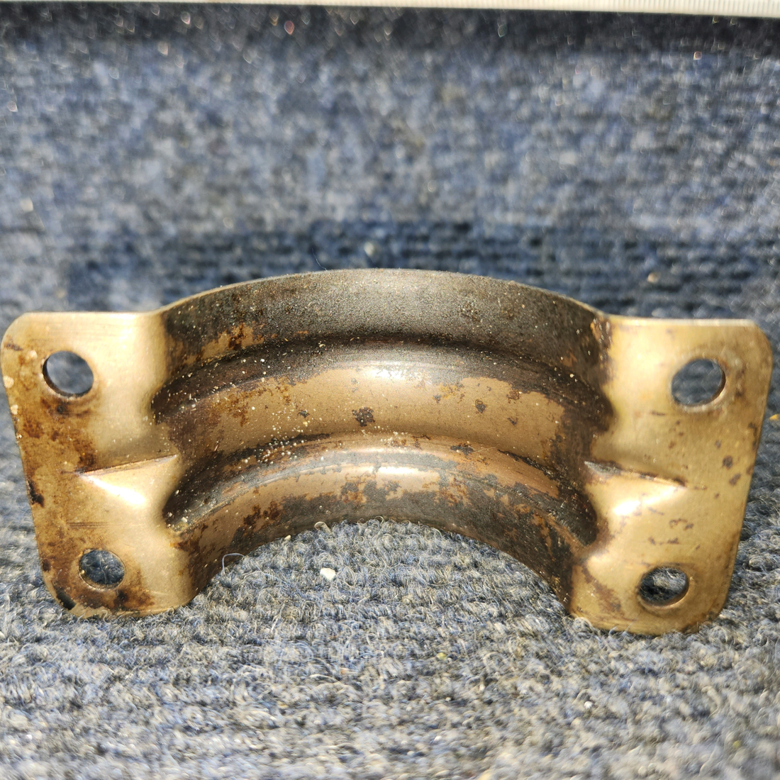 Used aircraft parts for sale, 099005-401 Beechcraft A24R Lycoming Exhaust Bead Clamp