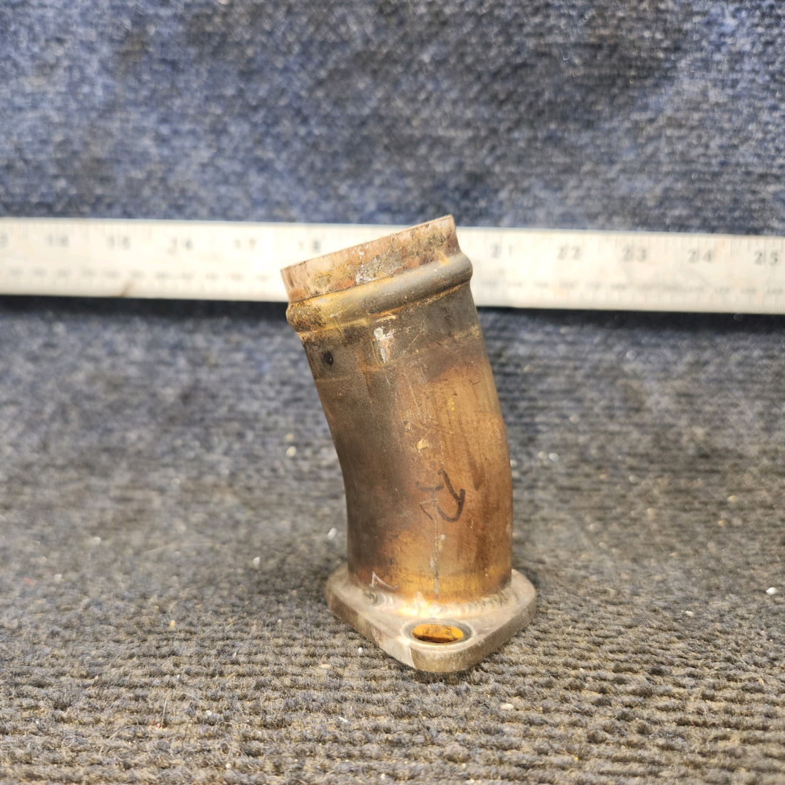 Used aircraft parts for sale, 0450338-69 cessna 150G Exhaust Stack Riser - LH