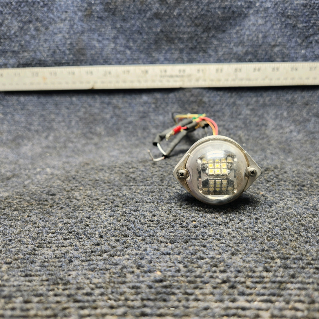 Used aircraft parts for sale, 01-0771774V01 WHELEN OR5001V PIPER PA-24-250 Orion OR500 Combination LED Tail Strobe / Position Light 12V