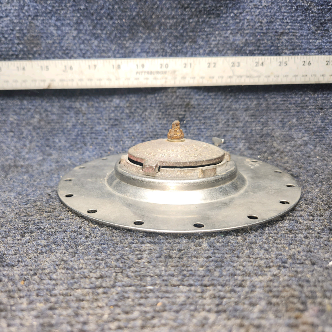 Used aircraft parts for sale, 431-9 Shaw Aero Piper Navajo Fuel Cap with Adapter