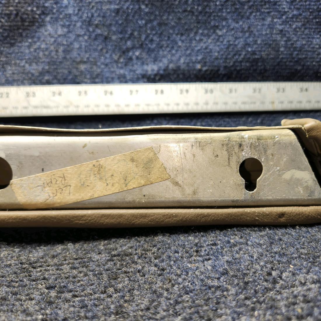 Used aircraft parts for sale, 96-534024-33C BEECHCRAFT 95-55B Rear Cabin Armrest Assembly - LH