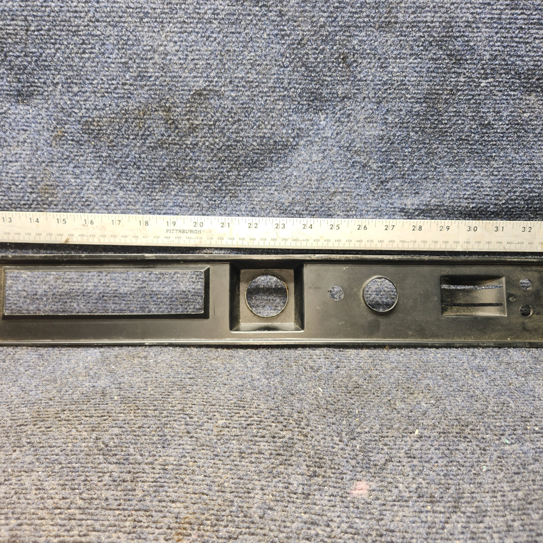 Used aircraft parts for sale, 01-028423-01 PIPER PA28-140 Instrument Panel Cover - RH/LH/Middle Panel