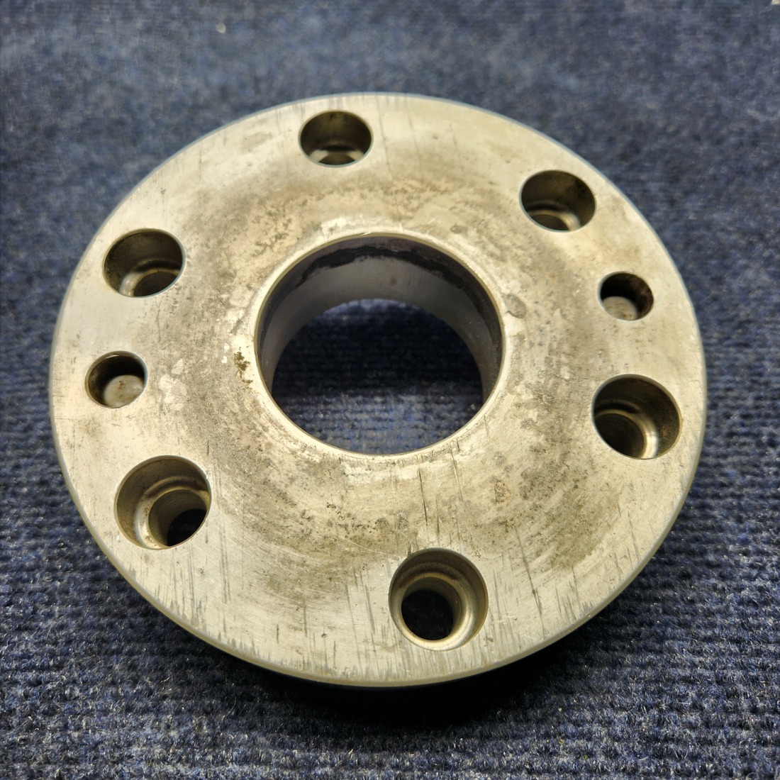 Used aircraft parts for sale, 25144k Beechcraft C23 SUNDOWNER AIRCRAFT PROPELLER SPACER / PROP HUB- LYC O-360