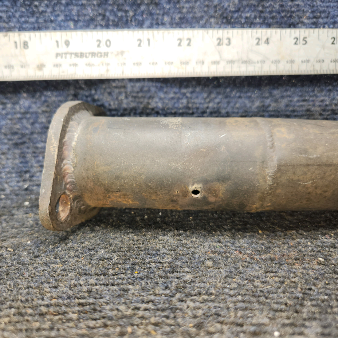 Used aircraft parts for sale, 38137-003 Lycoming IO-540-K1G5 Piper PA32RT-300 Exhaust Stack - LH Middle