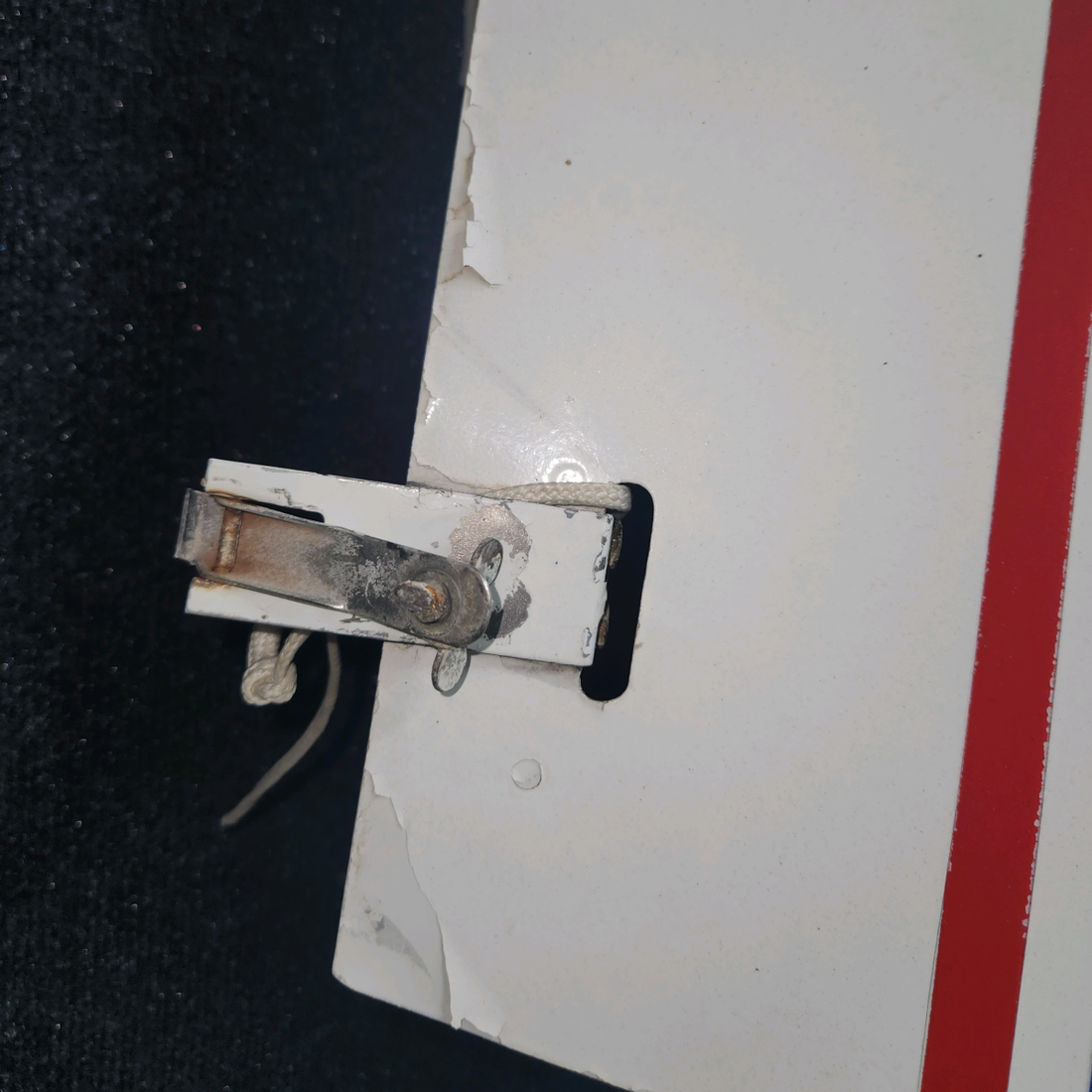 Used aircraft parts for sale, 63750-000 Piper PA28-140 Engine Cowling Assembly Upper Has a repair.