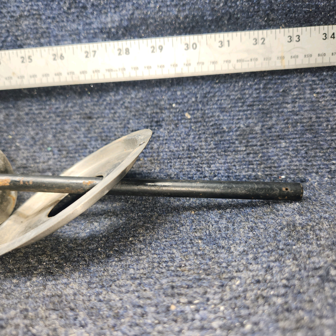 Used aircraft parts for sale, 63327-00 Piper PA28-140 Nose Wheel Control Rod Assy - One Rod end missing