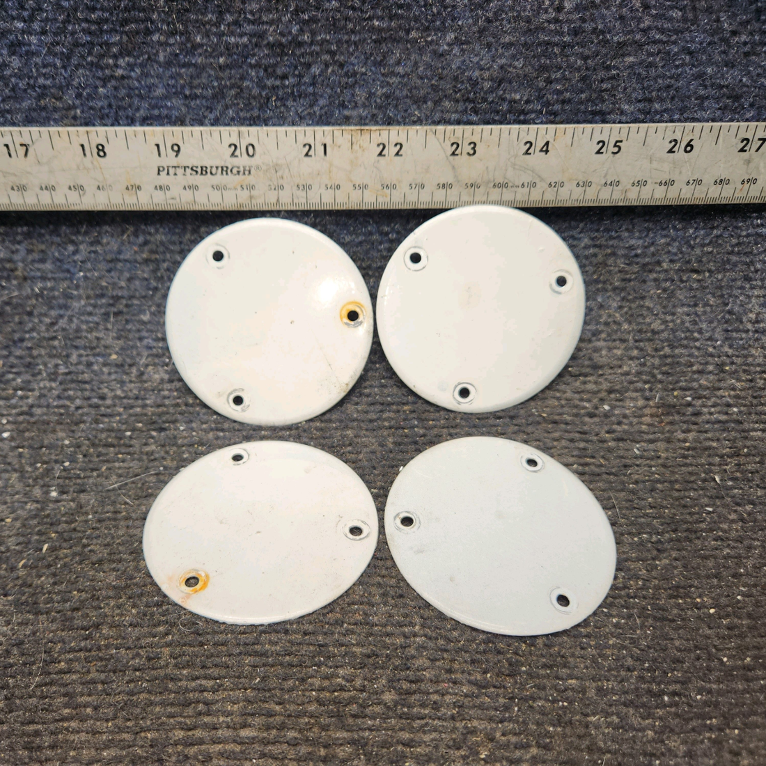 Used aircraft parts for sale, S225-26 cessna 172N Access Hole Cover