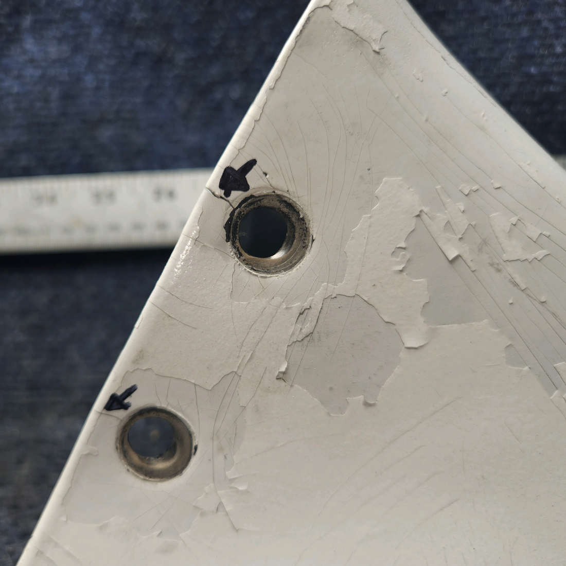 Used aircraft parts for sale, 63517-000 Piper PA28-140 Fin Fairing