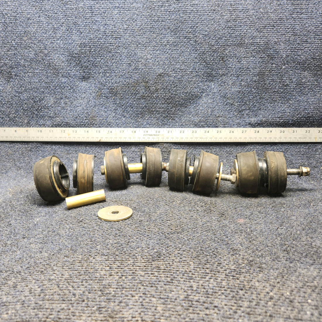 Used aircraft parts for sale, 94011-02, 94011-20 Barry Piper PA28-140 Engine Mounts Set