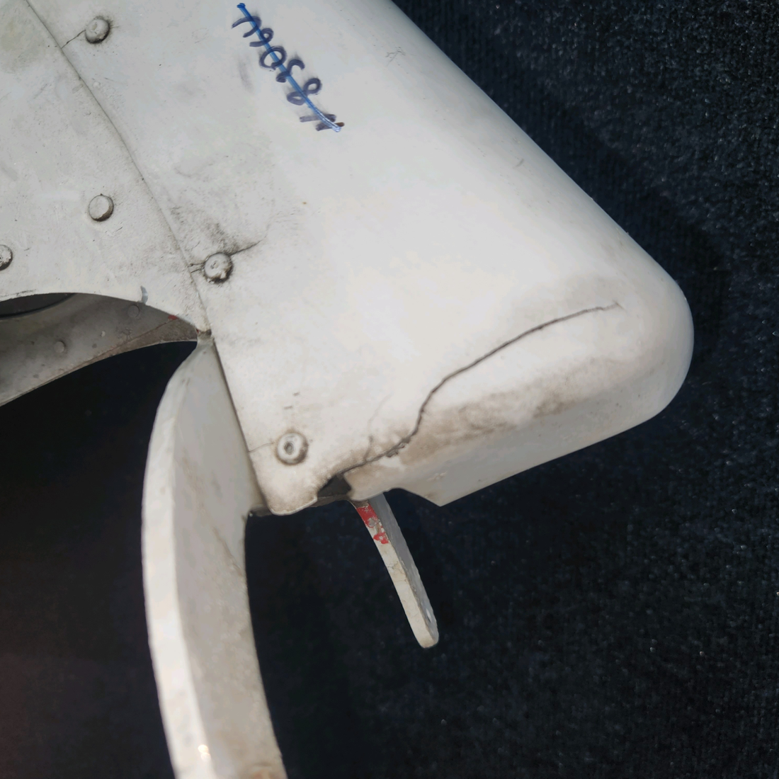 Used aircraft parts for sale, 0531006-66 Cessna 172E Rudder Assembly (Core)